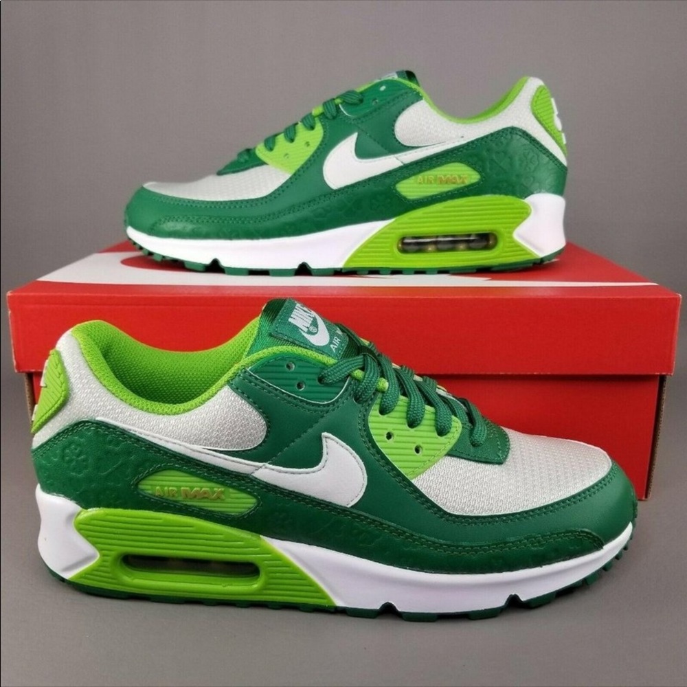 Air Max 90, St. Patrick’s Day,men’s 8.5 women’s 10